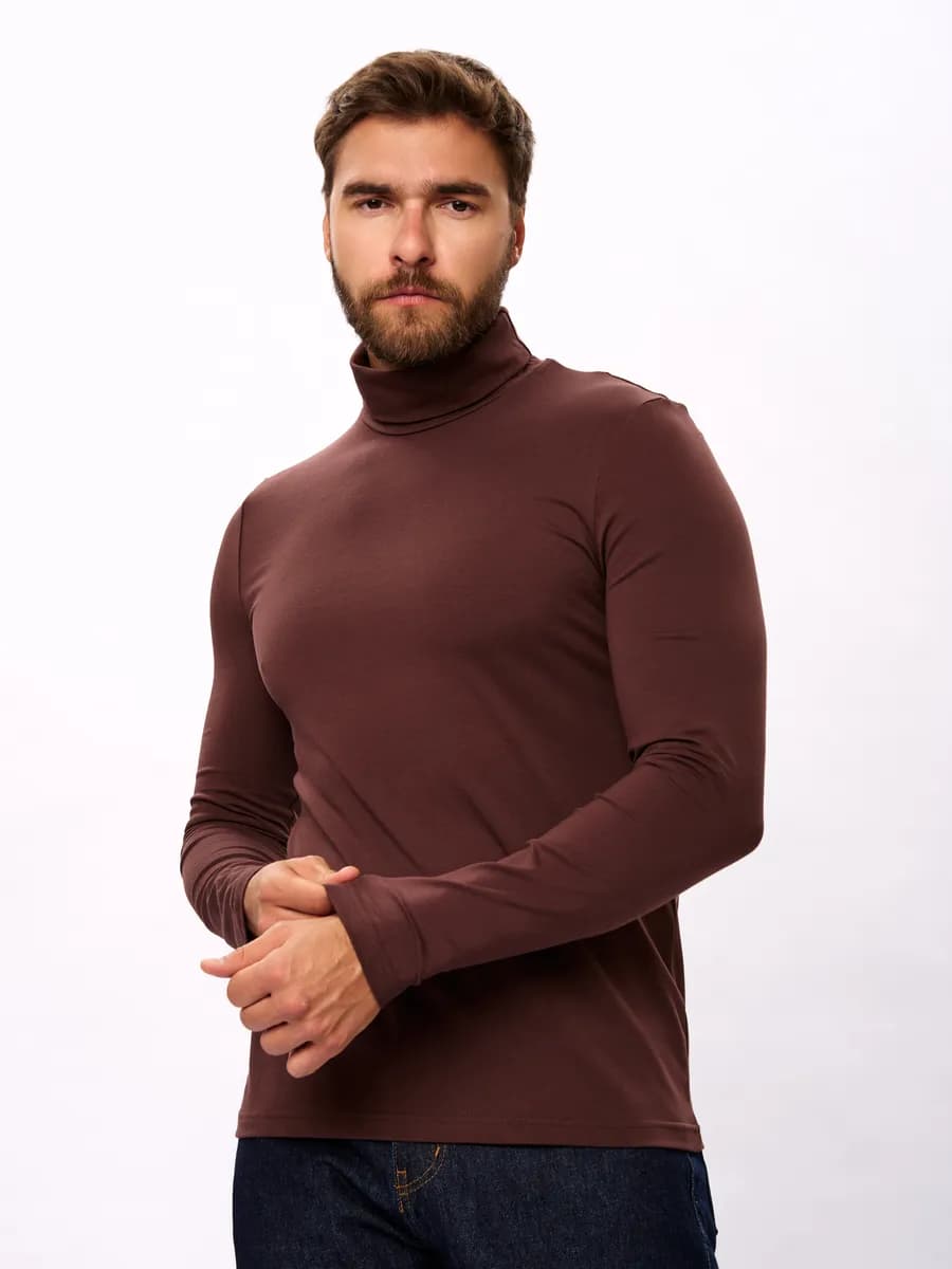 Водолазка трикотажная классическая с горлом