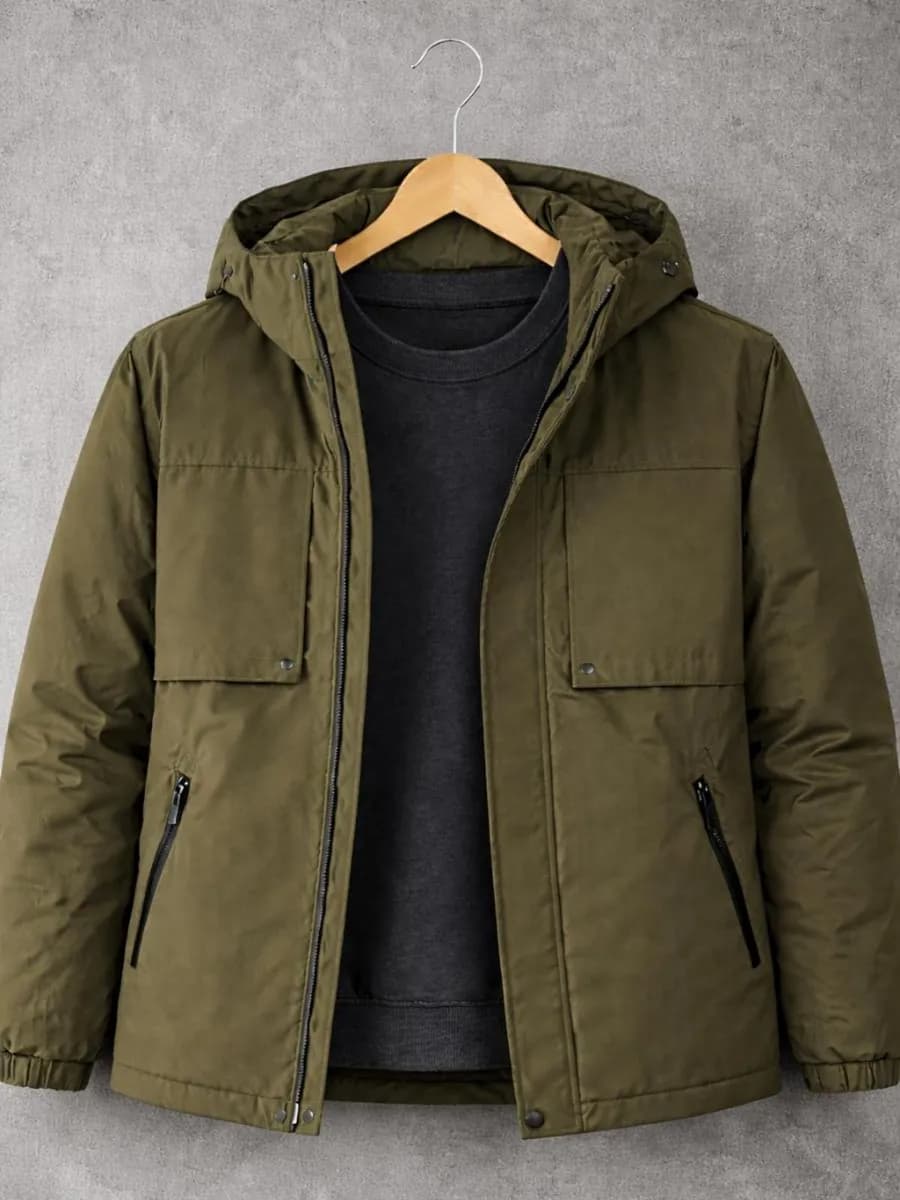 Куртка демисезонная с капюшоном