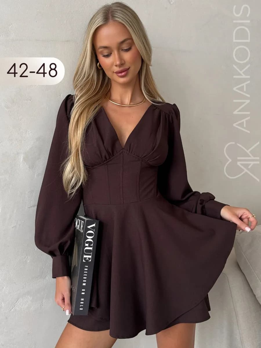 Платье-комбинезон с корсетом