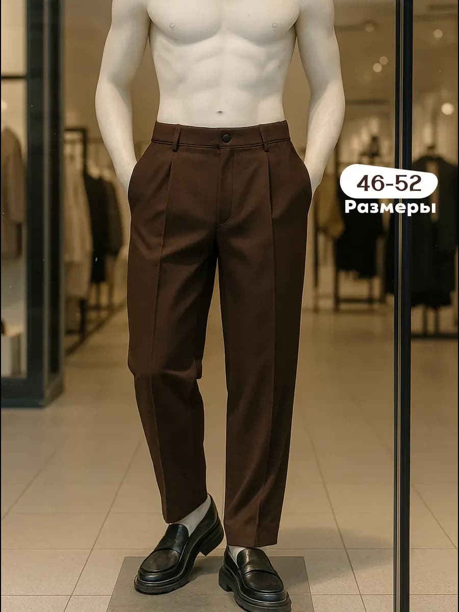 Брюки бананы классические