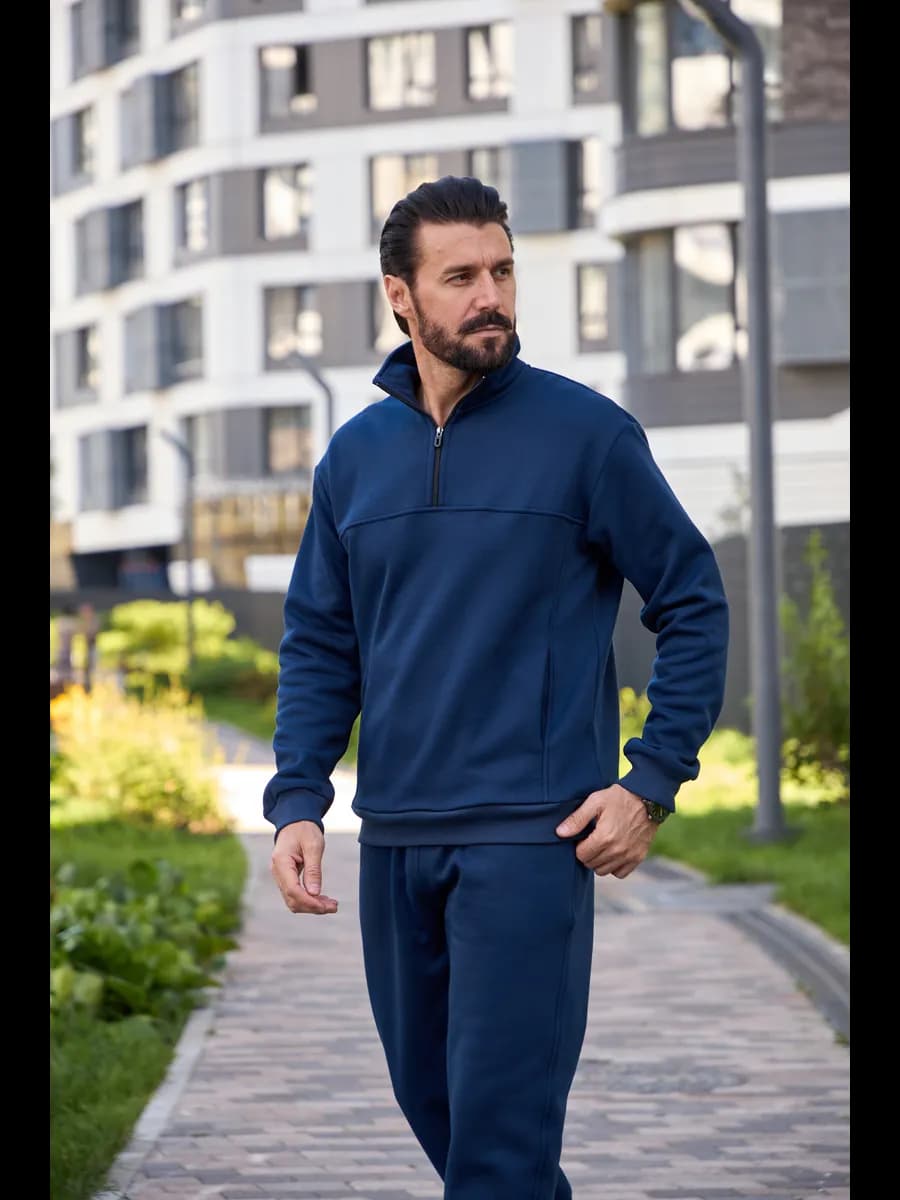 Спортивный костюм теплый с начесом