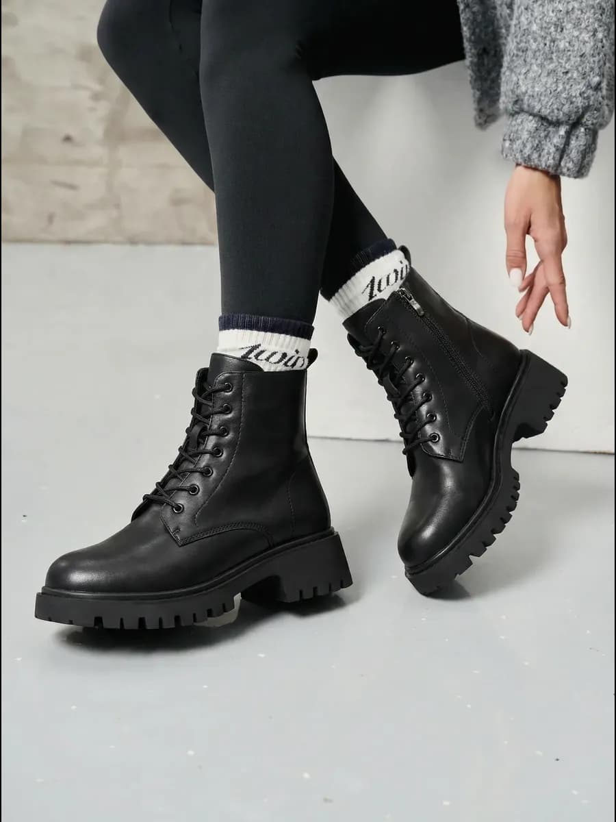 Ботинки зимние натуральная кожа