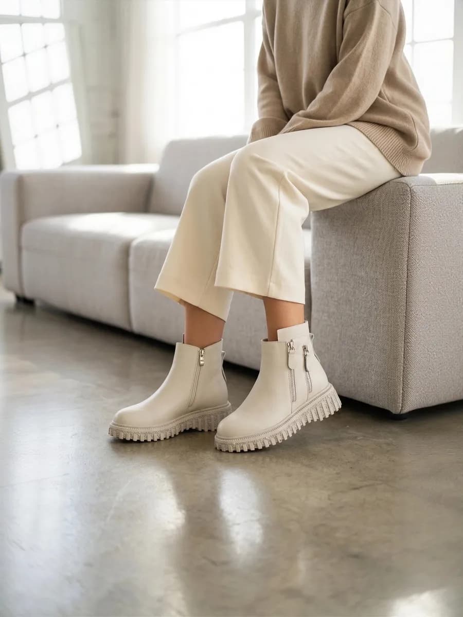 Ботинки женские зимние короткие