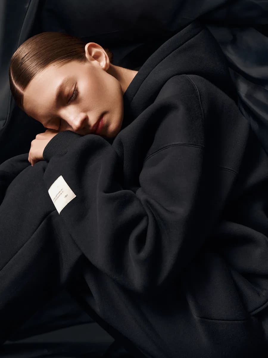 Худи оверсайз с капюшоном теплое с начесом