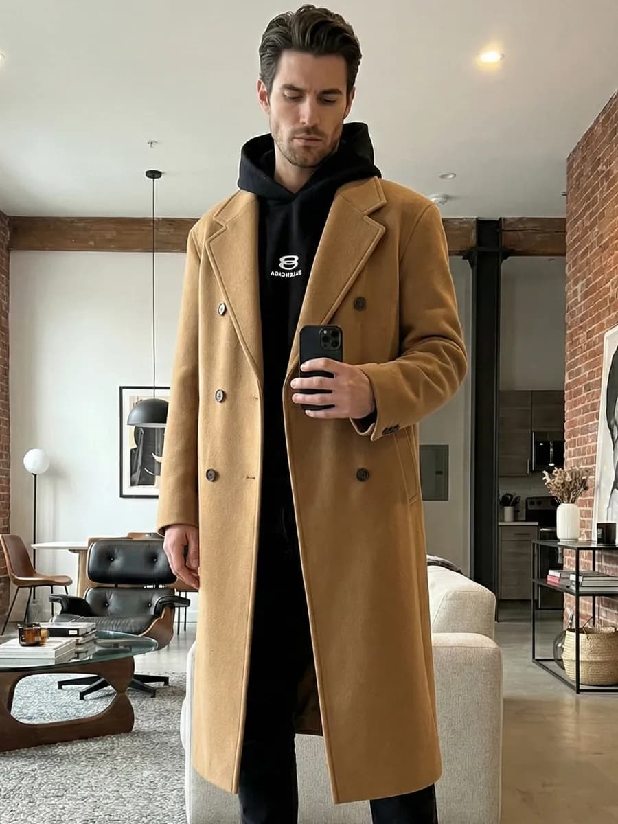 Пальто демисезонное оверсайз