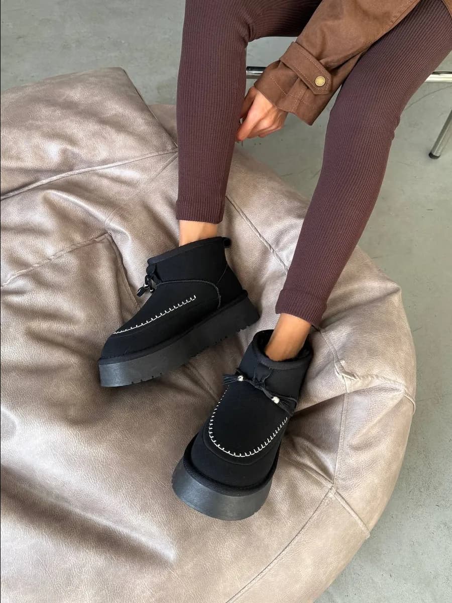 Угги женские зимние на платформе