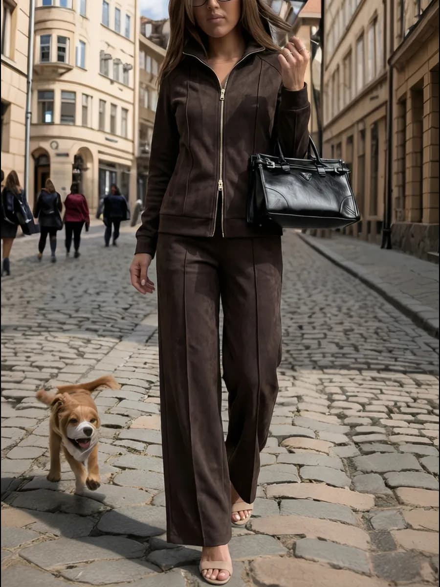 Спортивный костюм на молнии