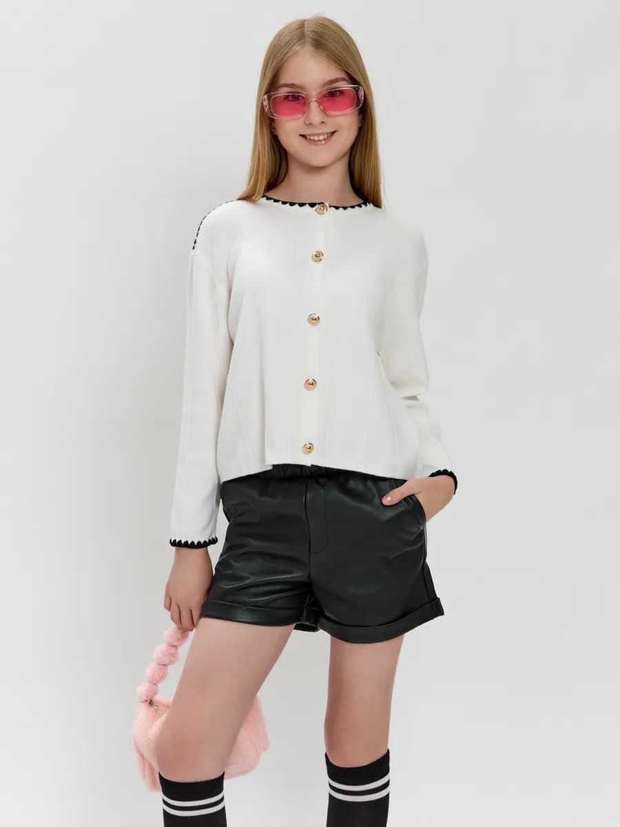 Кардиган нарядный школьный - фото 1