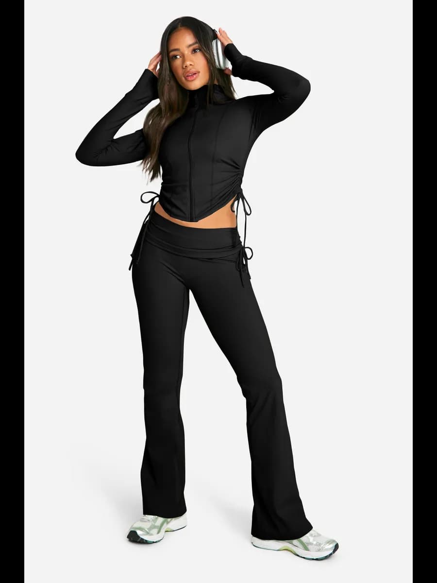 Костюм спортивный для фитнеса на молнии