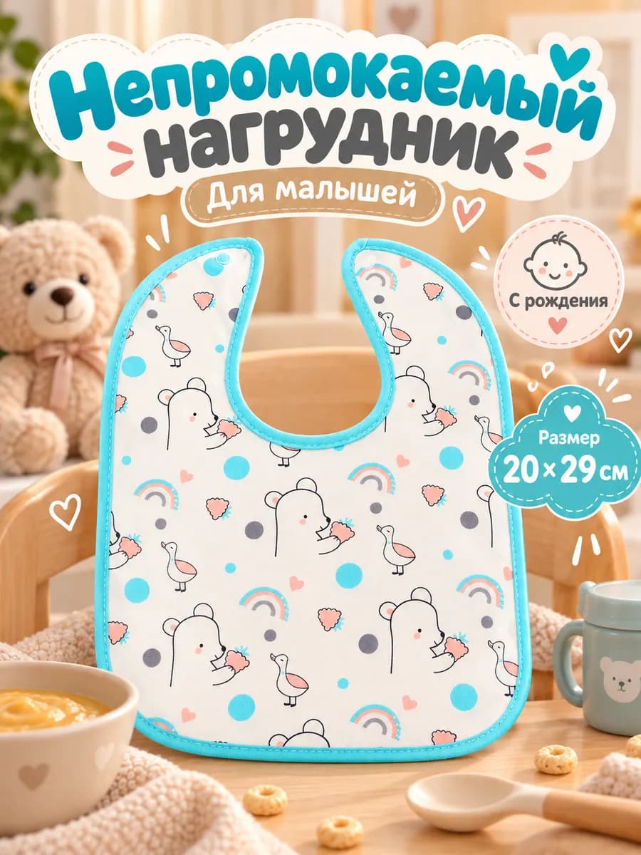 Нагрудник для новорожденных
