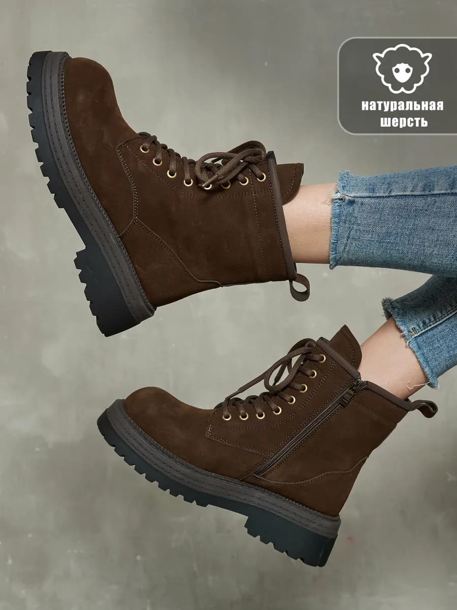 Ботинки женские зимние - фото 1