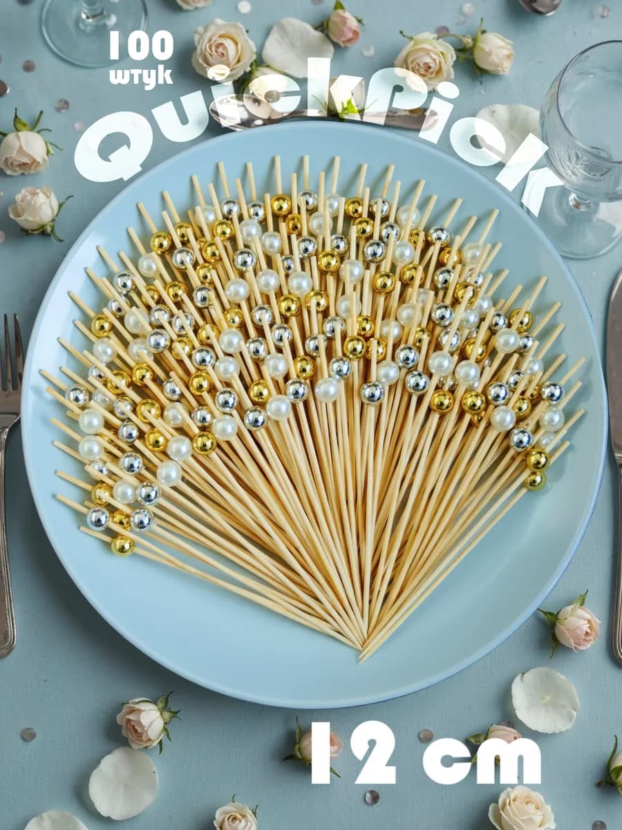 Шпажки для канапе для закусок красивые - фото 1