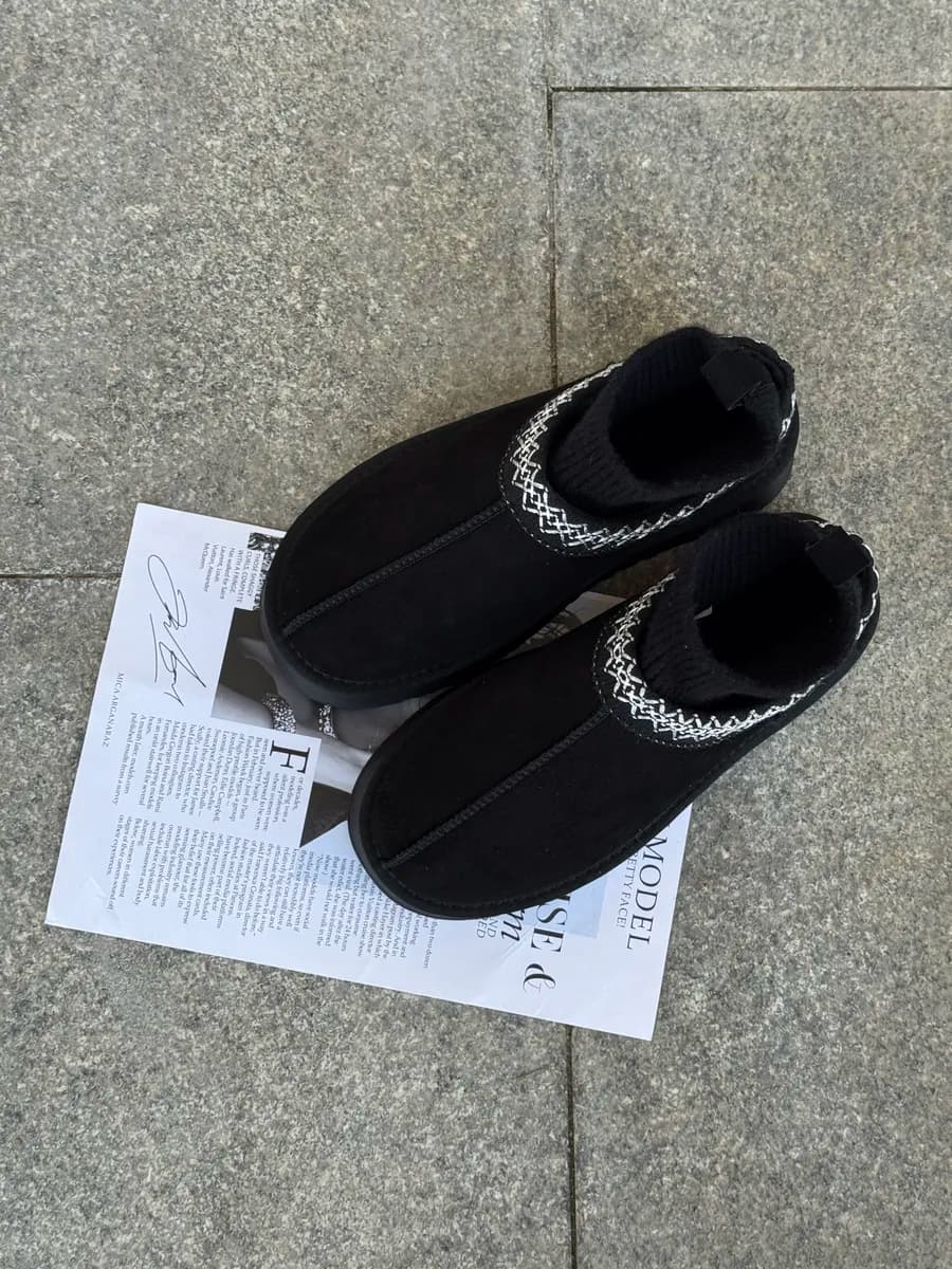 Угги зимние на платформе