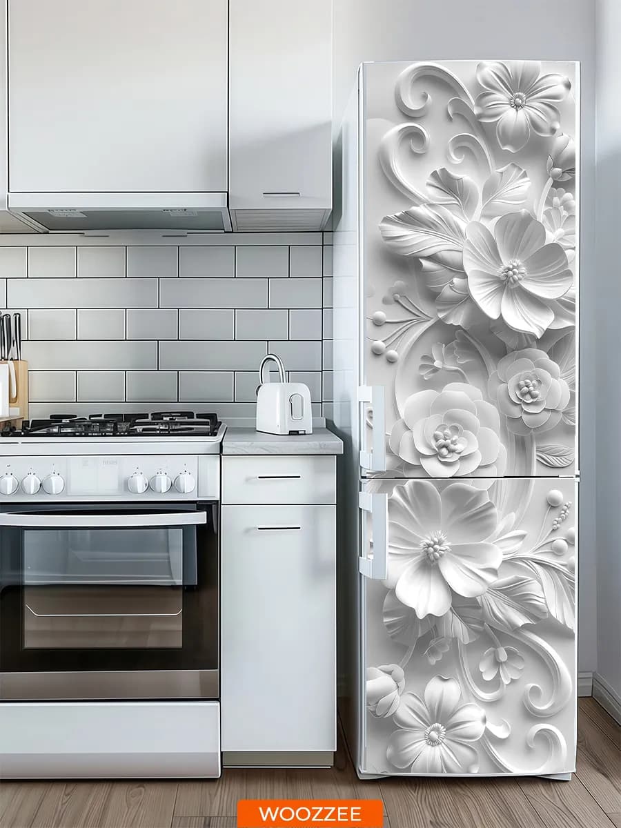 Интерьерная наклейка на холодильник декор для кухни