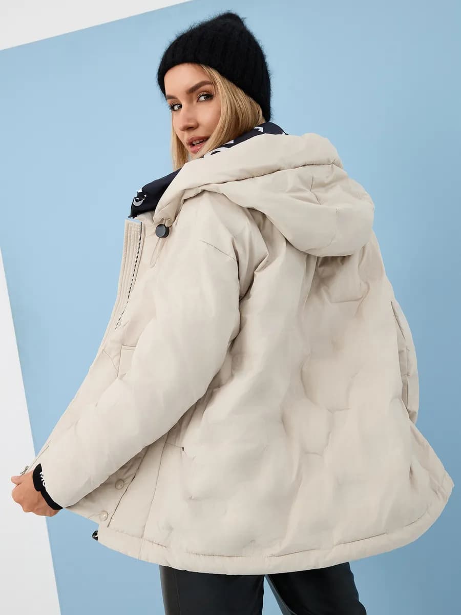 Куртка демисезонная бежевая