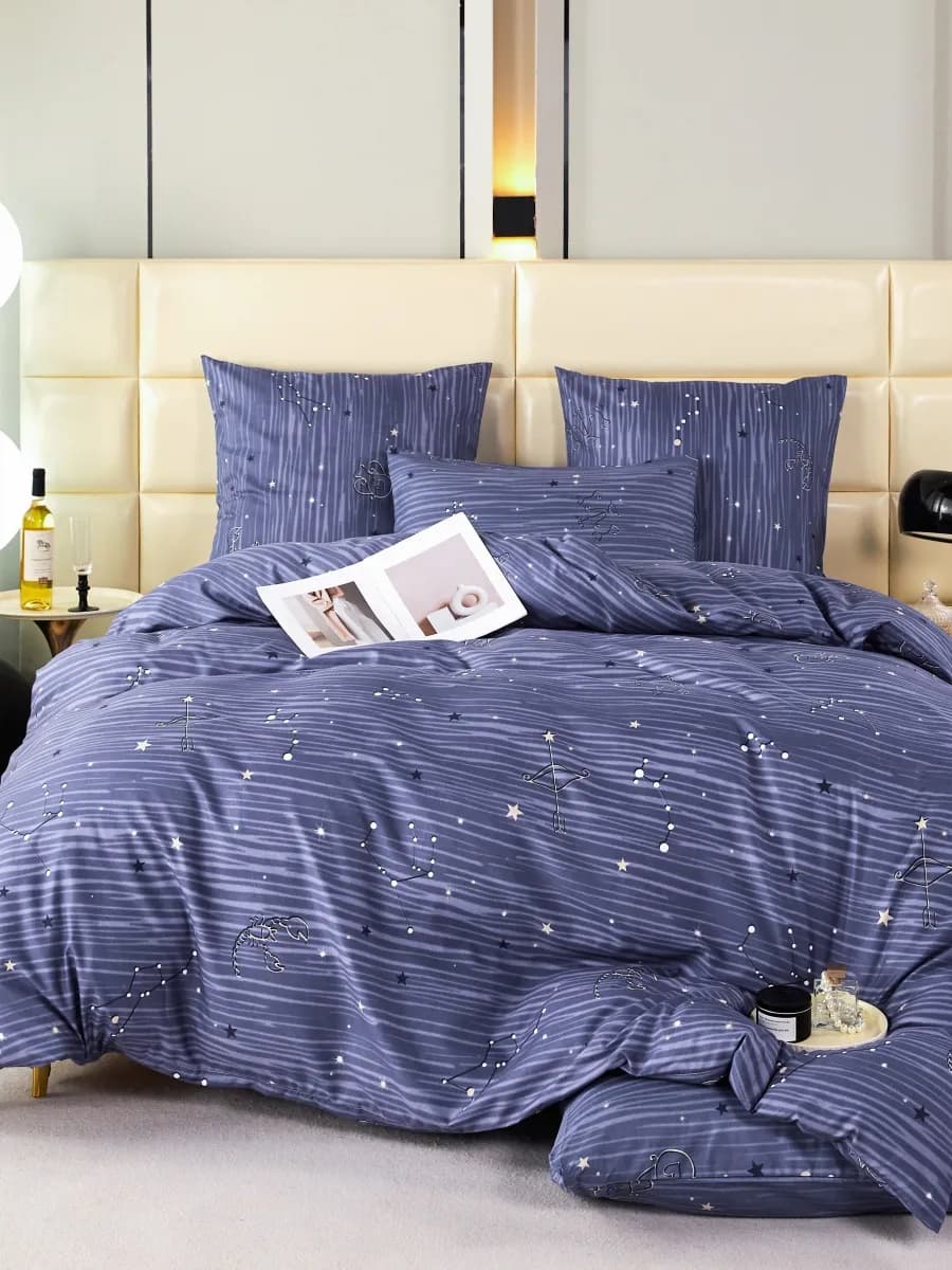 Постельное белье 1.5 спальное Сатин HK-005