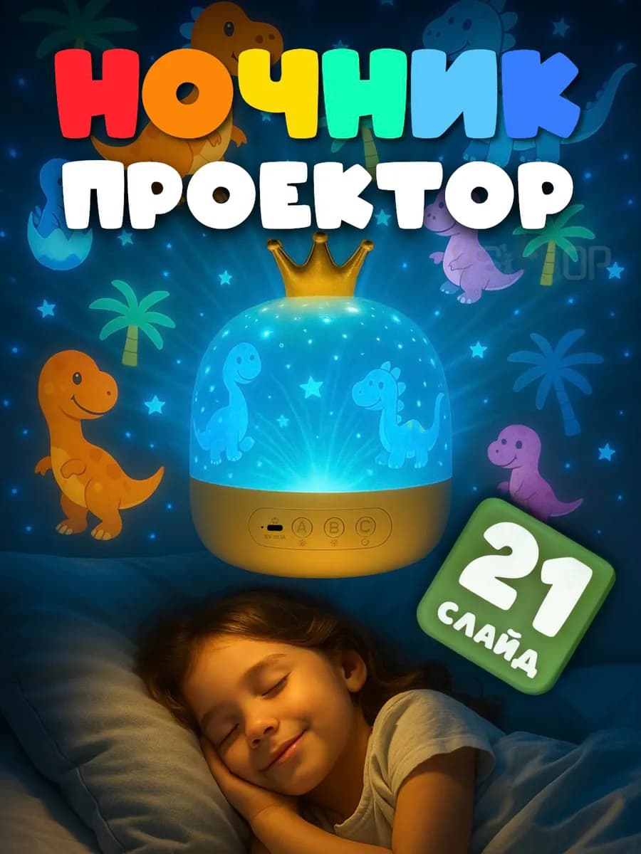 Ночник проектор детский Звездное небо