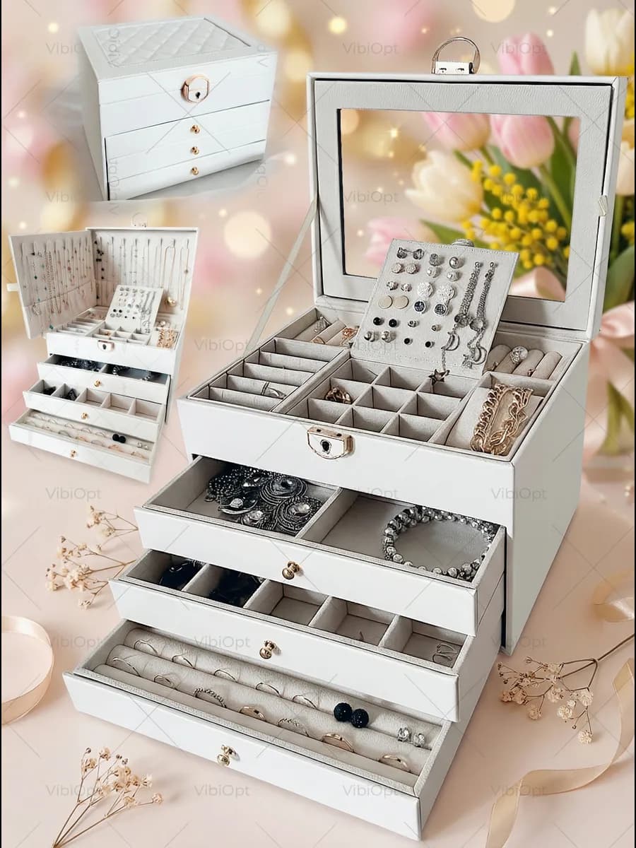 Шкатулка для украшений большая