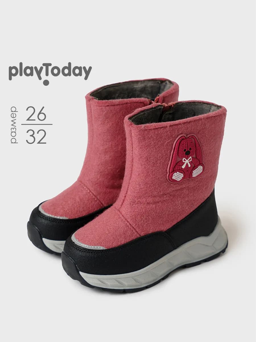 Сапоги зимние на молнии