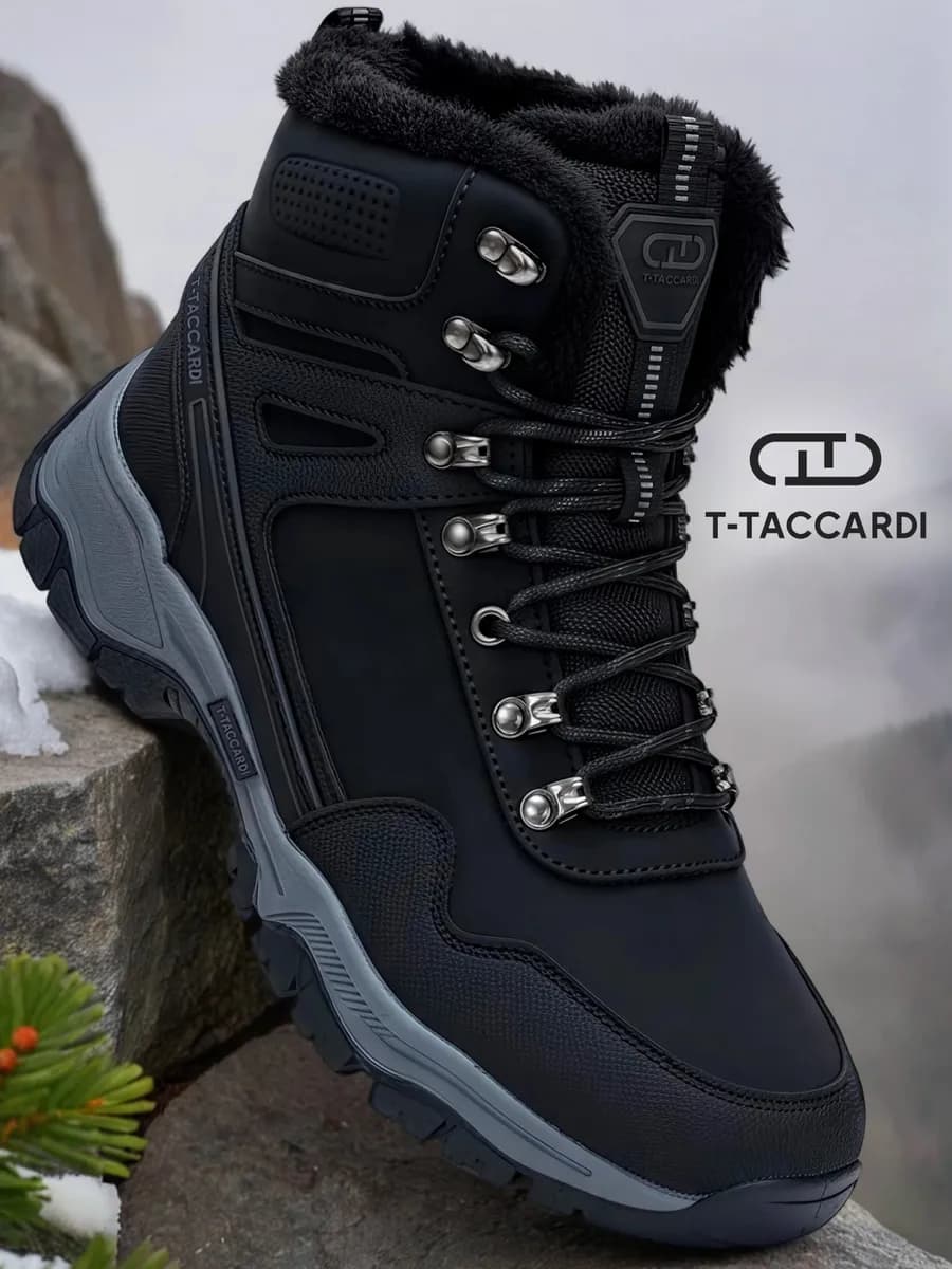 Кроссовки зимние с мехом высокие