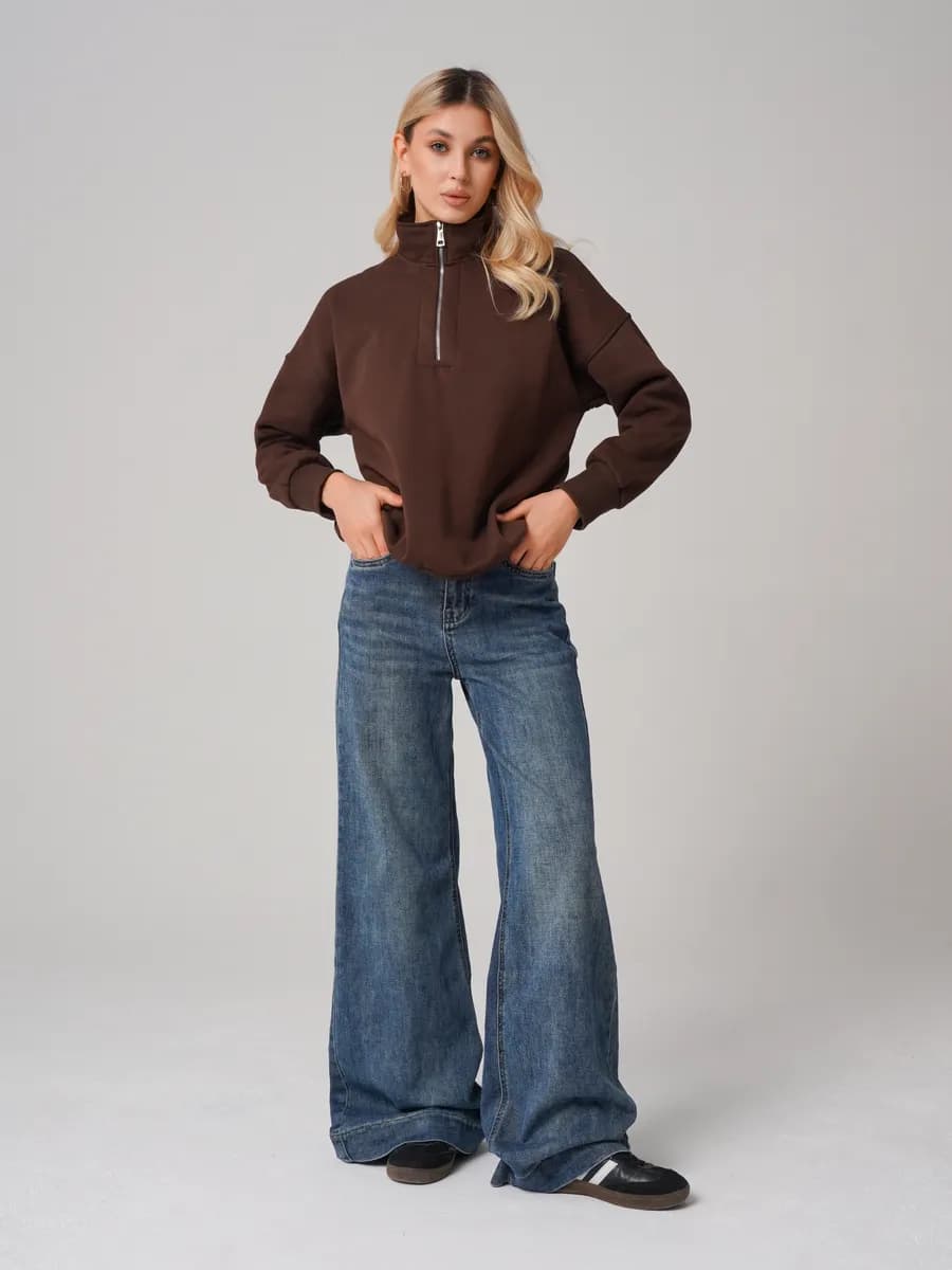 Свитшот шоколадный