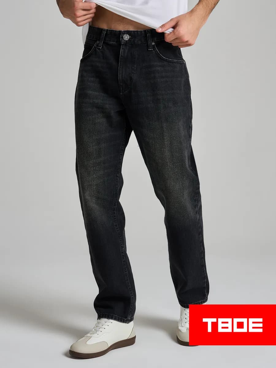 Джинсы прямые классические - фото 1