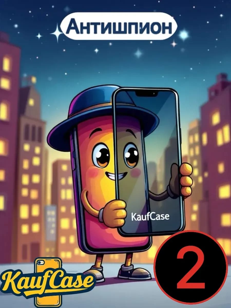 Стекло Антишпион 2 шт для Samsung Galaxy A24 4G