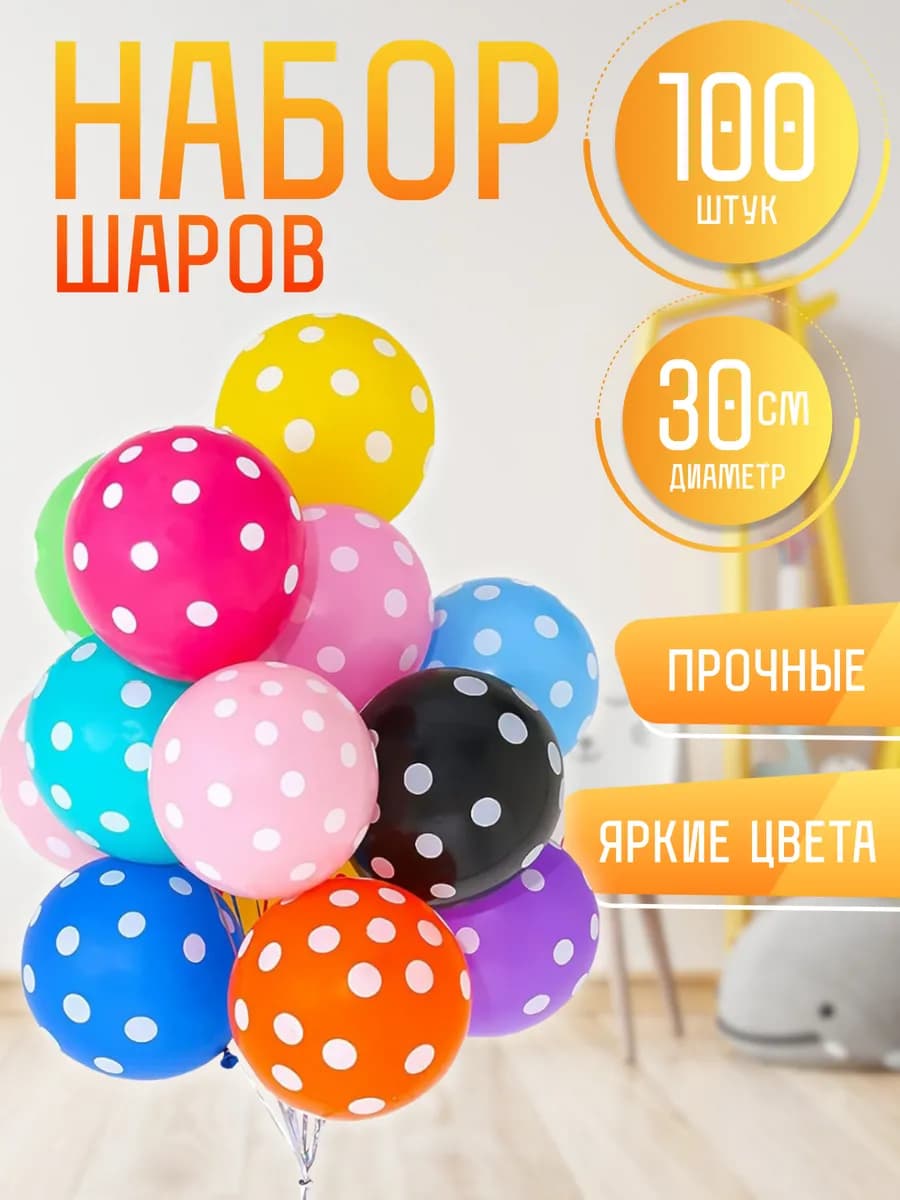 Набор воздушных шаров для фотозоны на день рождения