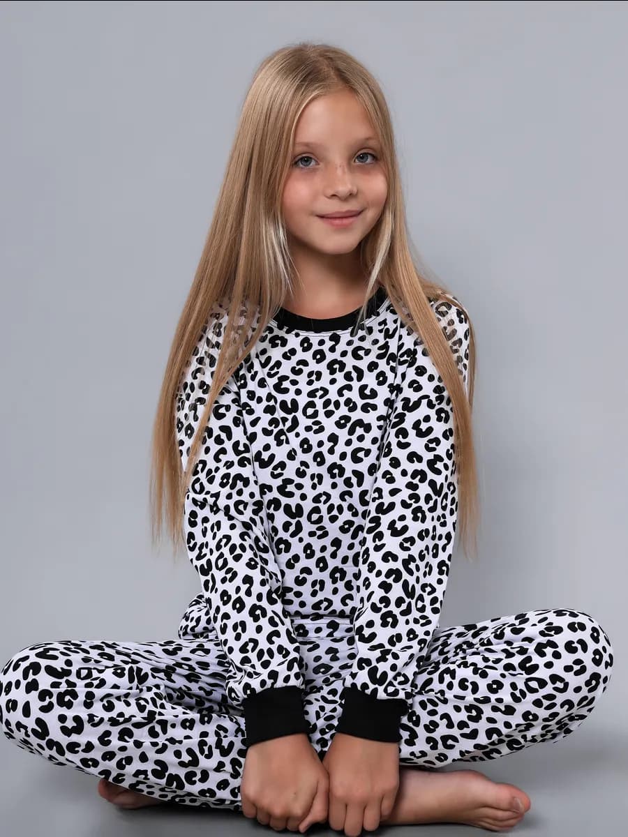 Пижама со штанами и с принтом