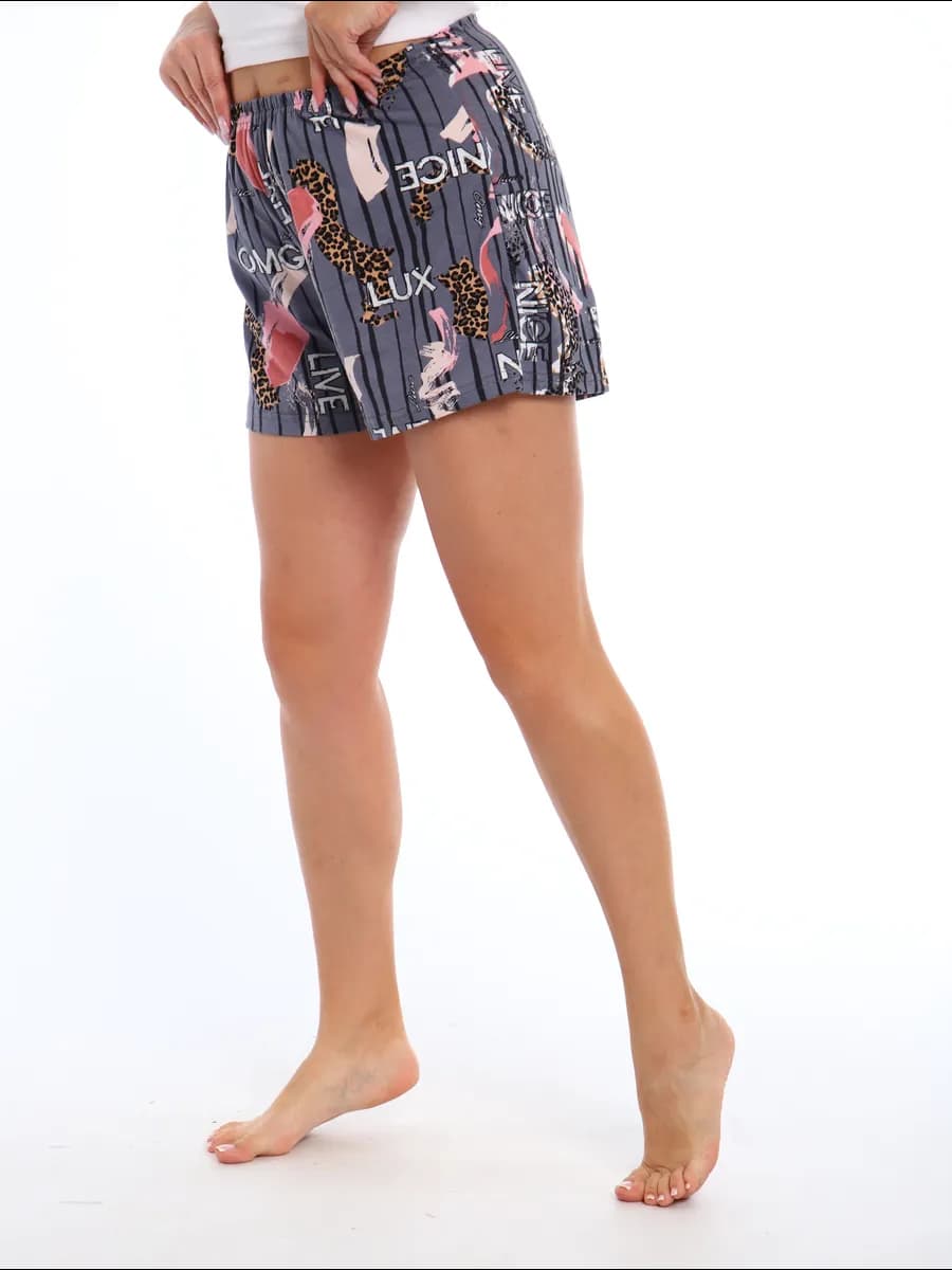 шорты домашние хлопковые