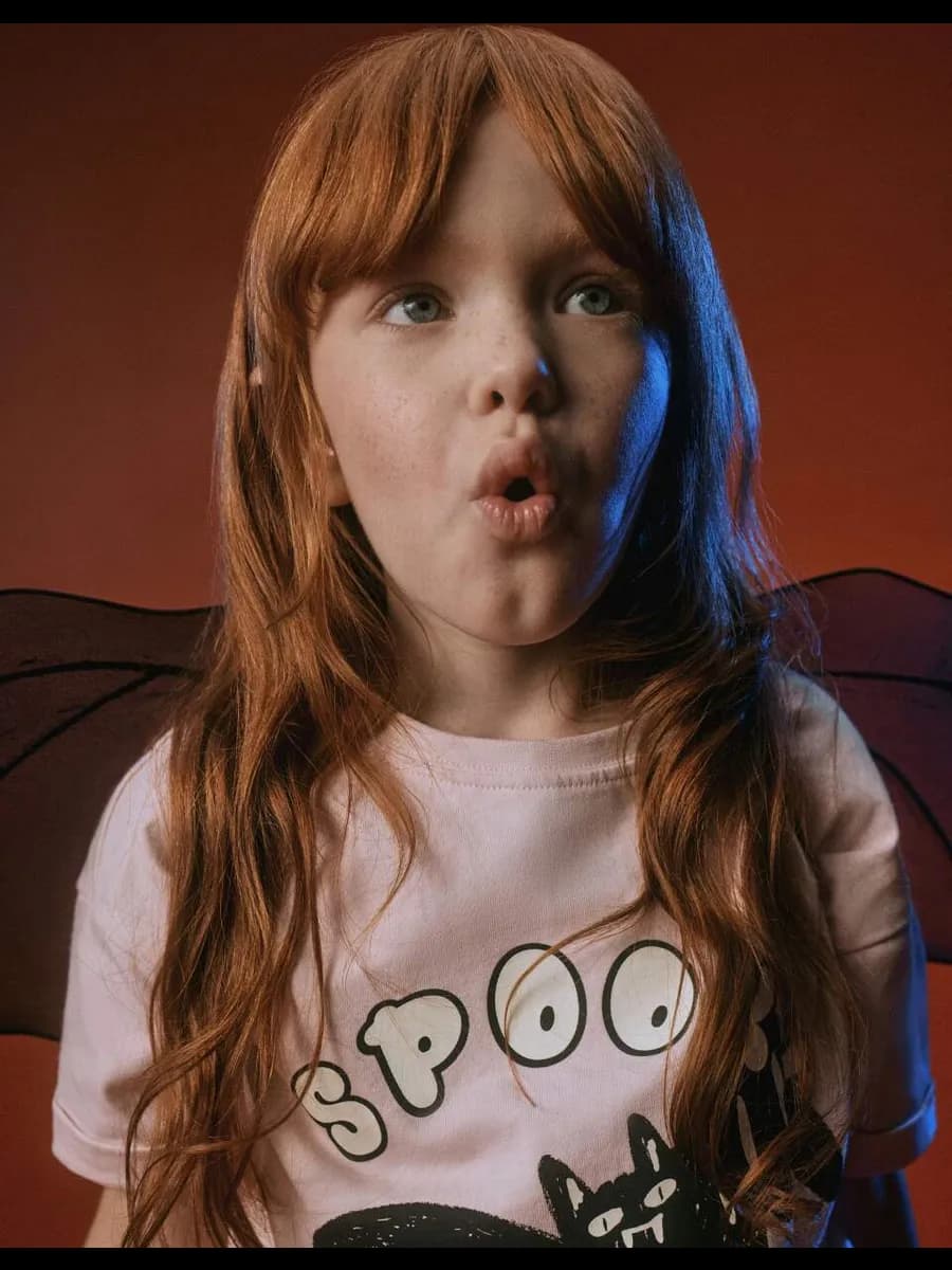 Футболка оверсайз хлопковая с принтом Halloween - фото 1