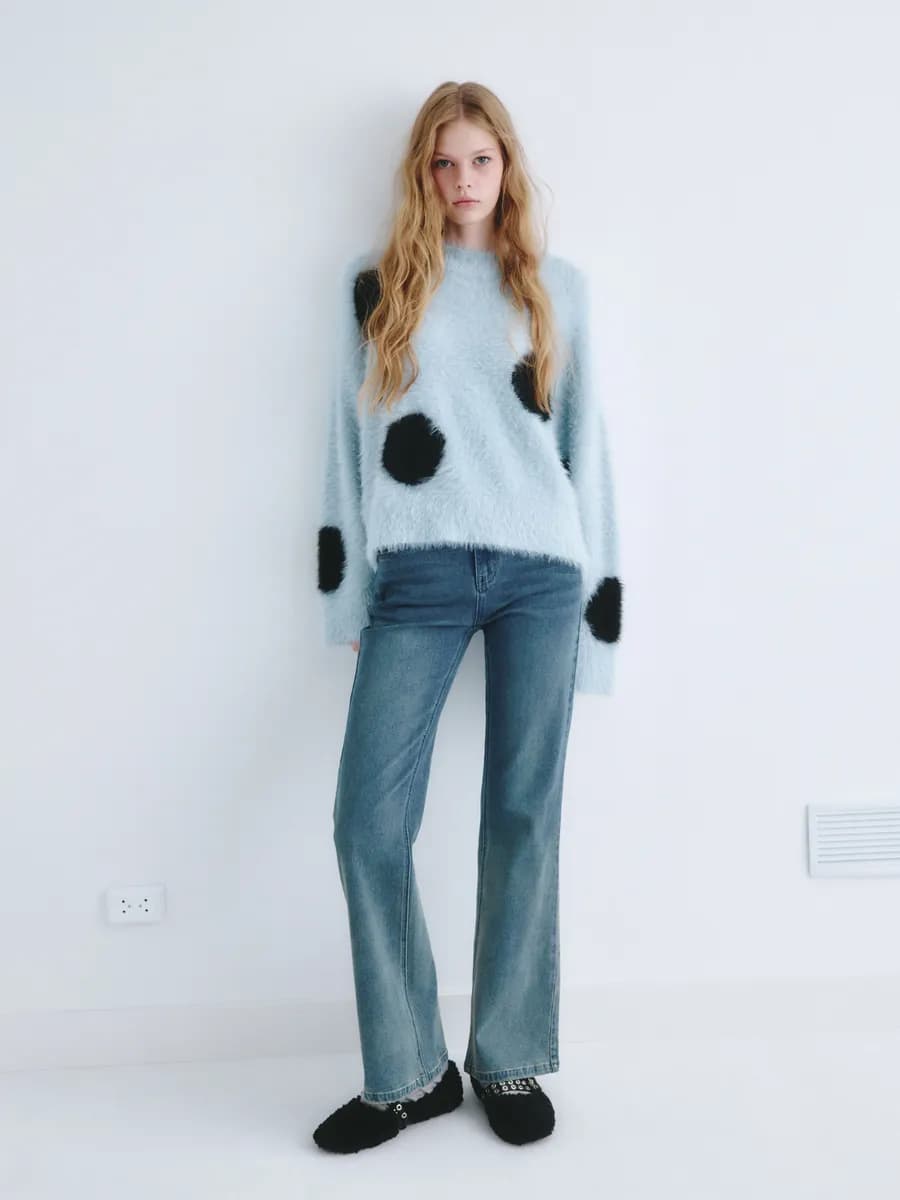 Джинсы Flared fit из линейки Young