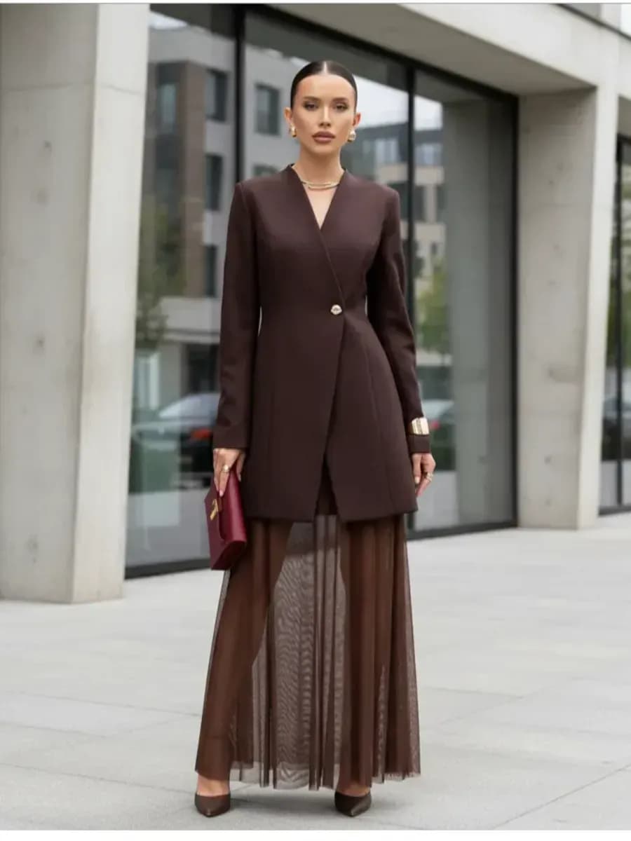 Платье пиджак