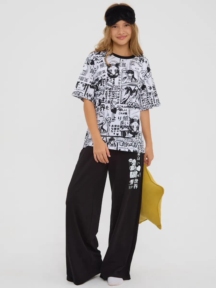 Пижама для подростка, домашний костюм