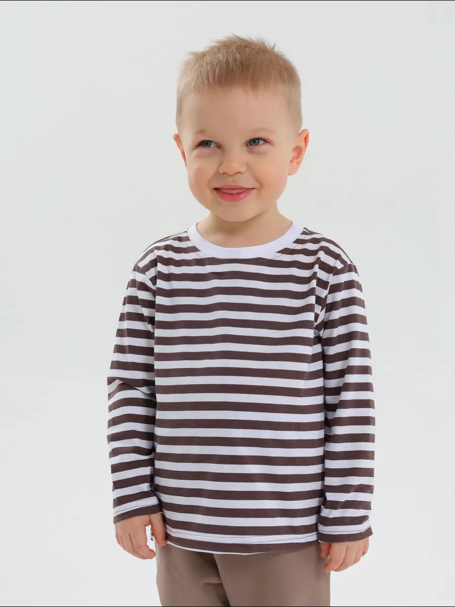 Лонгслив тельняшка в полоску