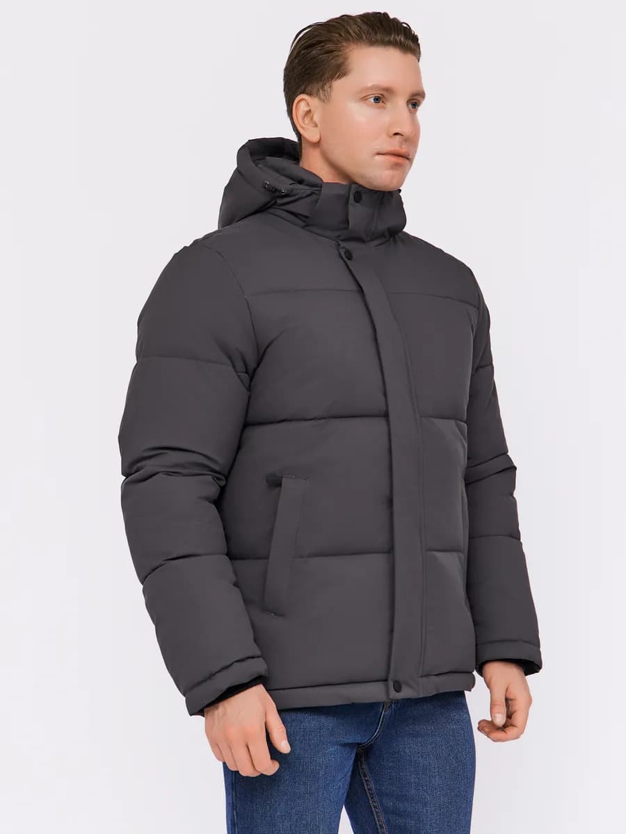 Куртка пуховик зимний c капюшоном