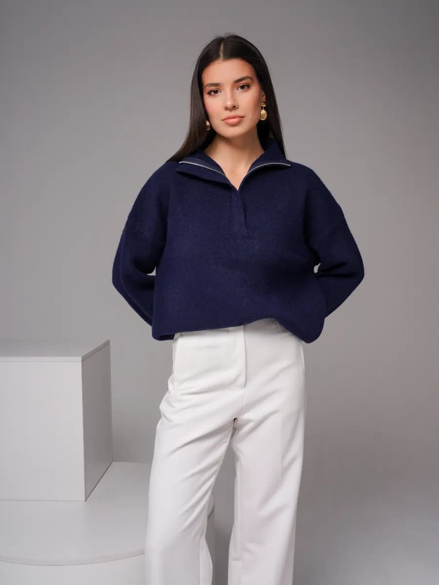 Джемпер с длинным рукавом - фото 1