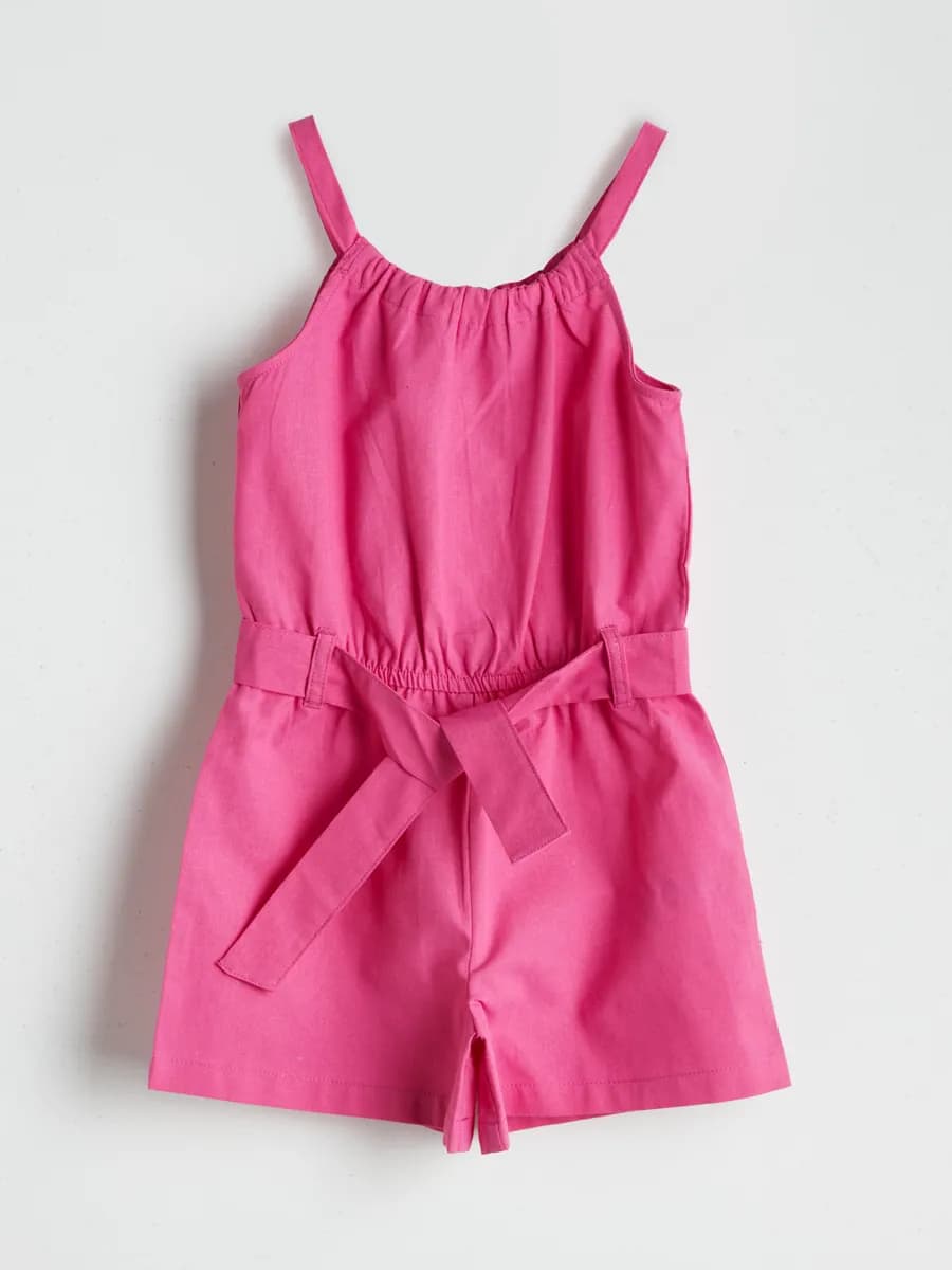 Девочки фуксия Полукомбинезон для девочки