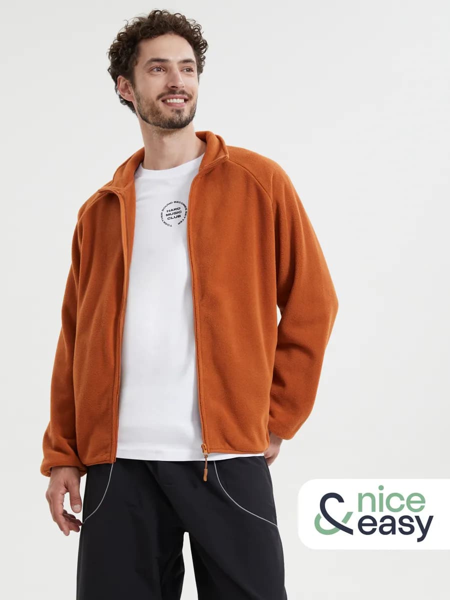 Мужская толстовка из флиса