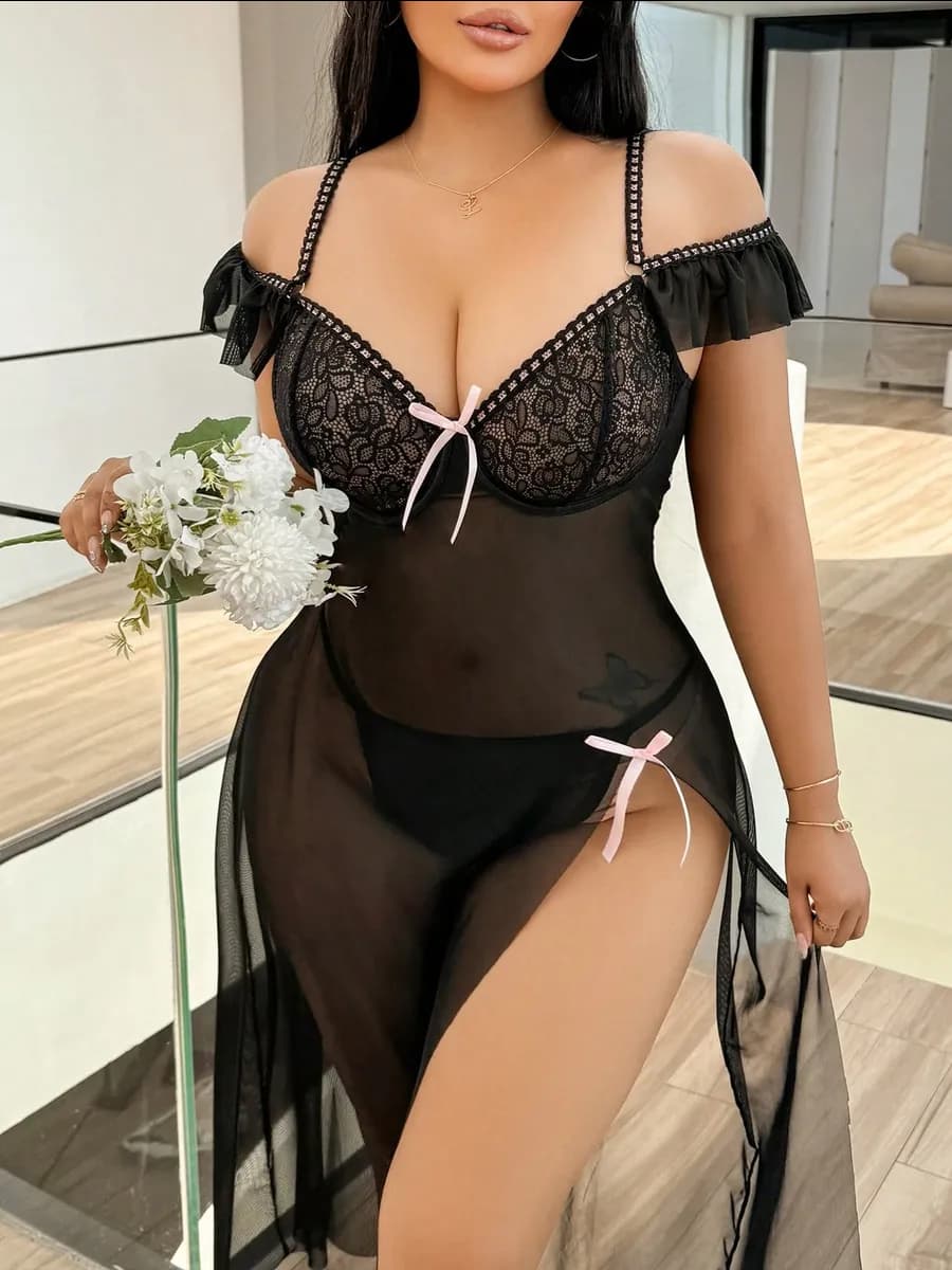 Неглиже больших размеров