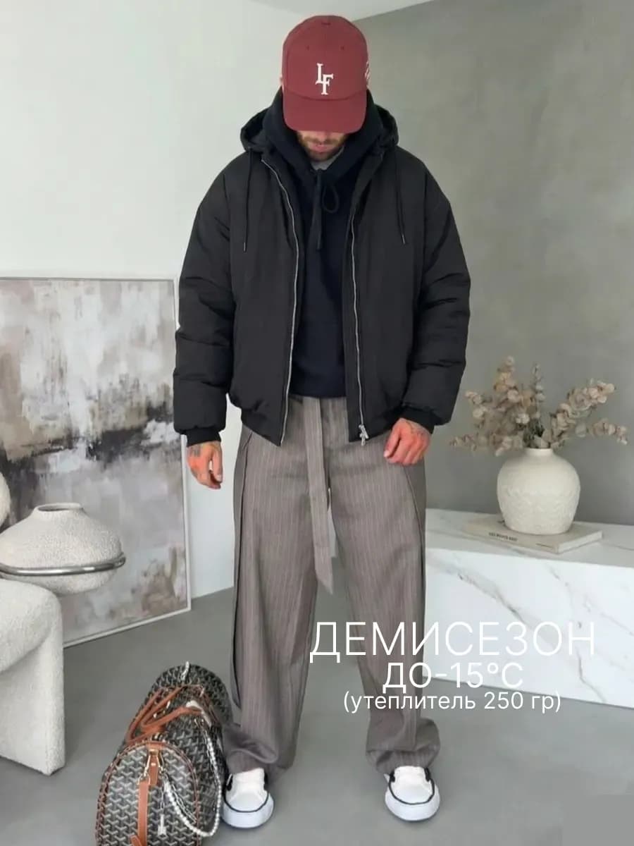 Куртка зимняя с капюшоном