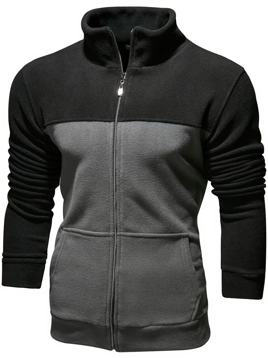 Толстовка из флиса на молнии