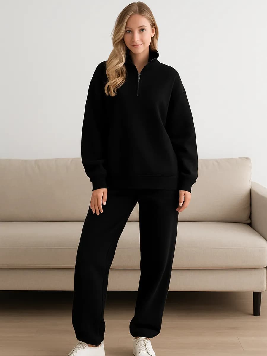 Спортивный костюм теплый больших размеров новогодний