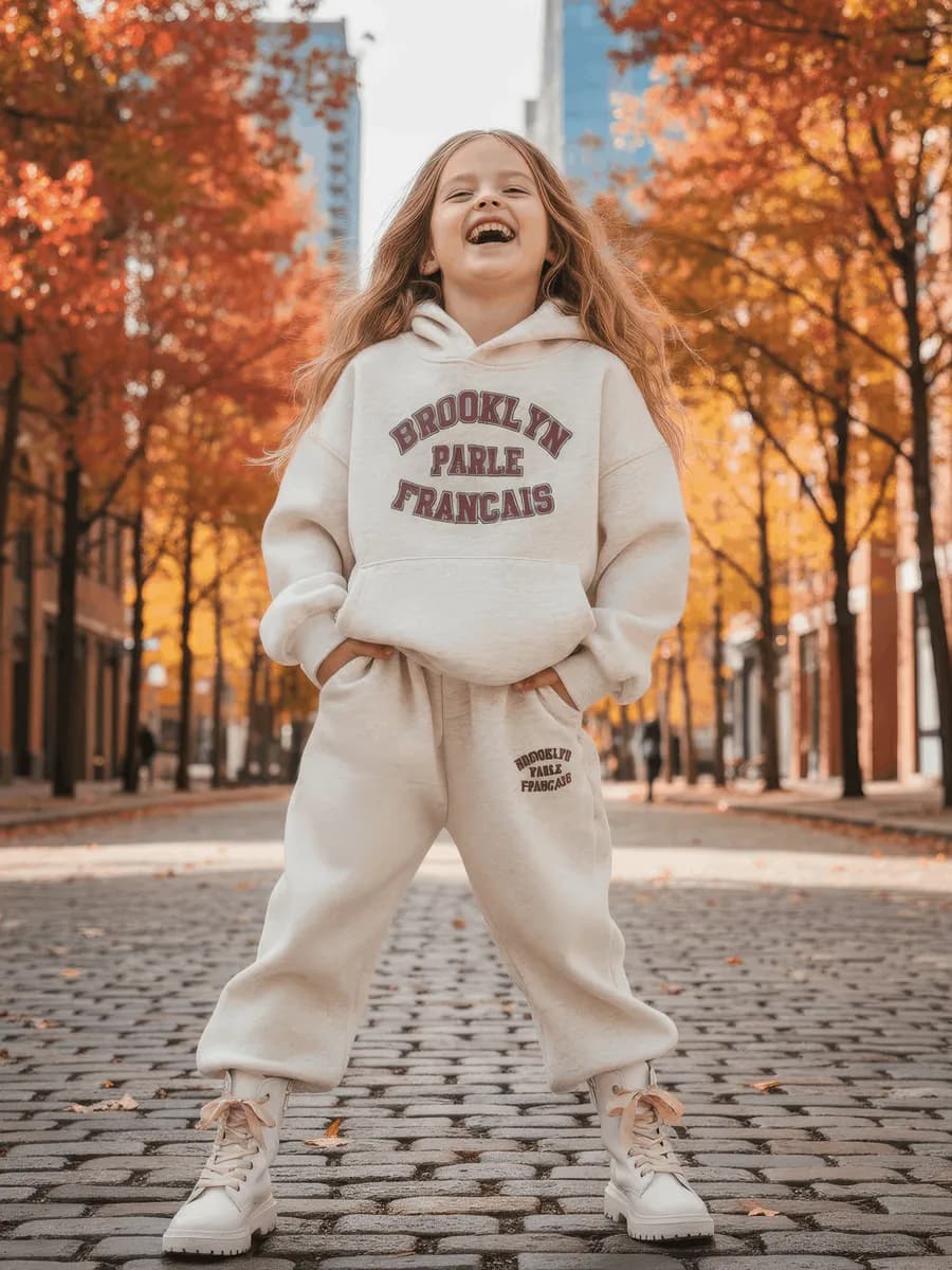 костюм детский теплый с начесом