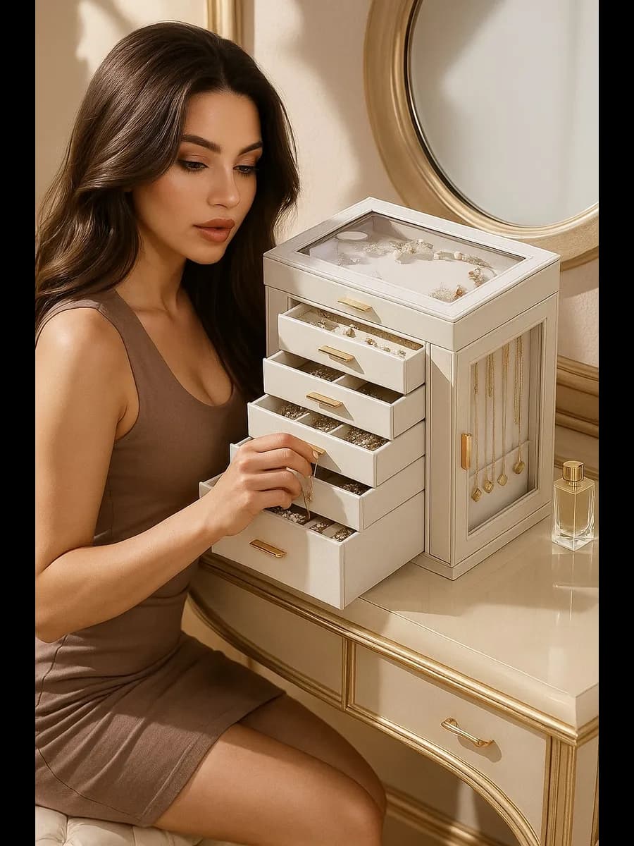 Шкатулка для украшений большая