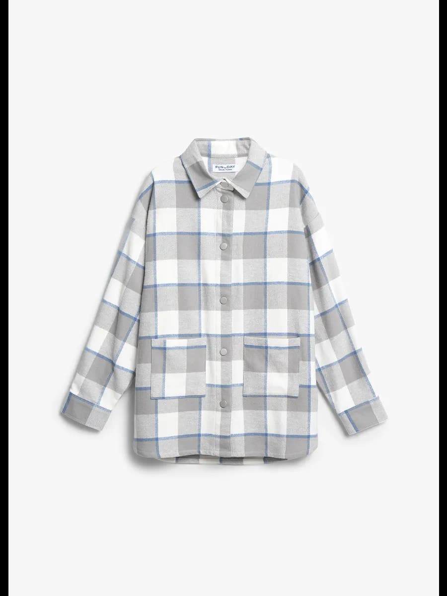 Рубашка фланелевая в клетку