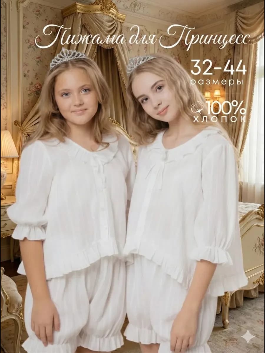 Пижама с шортами для подростка