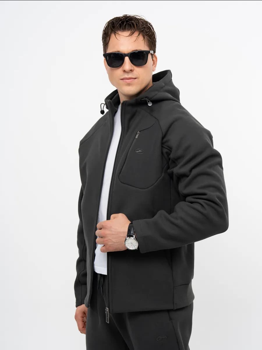 Спортивный костюм мужской с прямыми брюками - фото 1