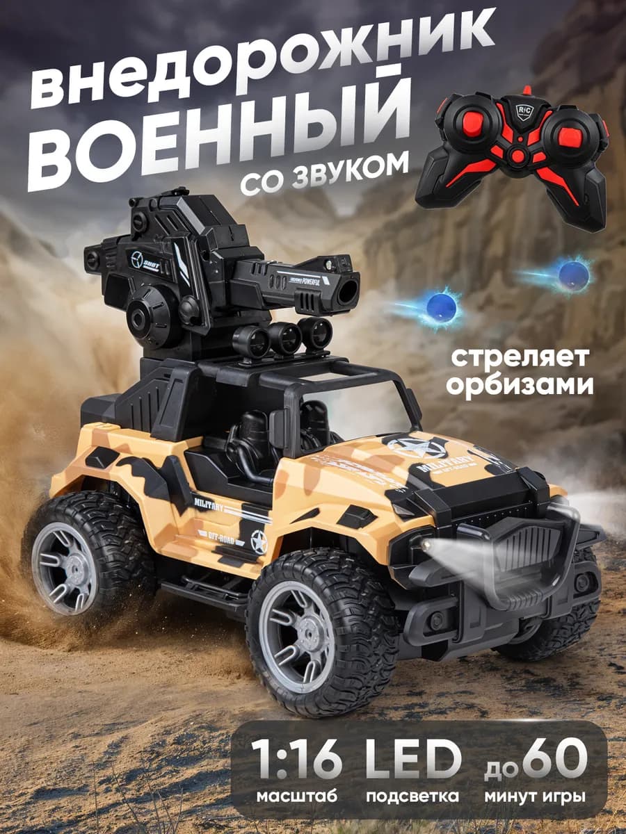 Машинка на пульте управления, джип