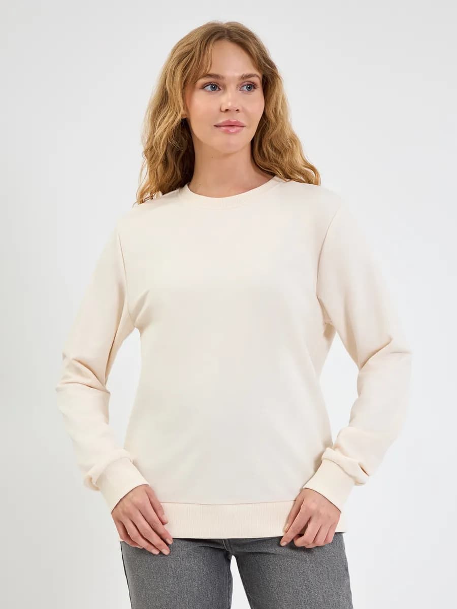 Свитшот базовый прямого кроя
